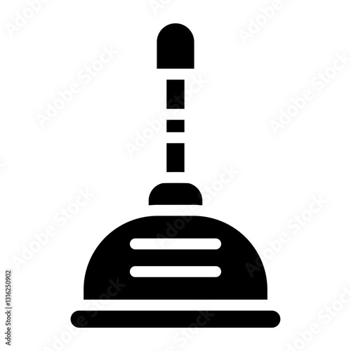 Plunger Vector Design Icon Style