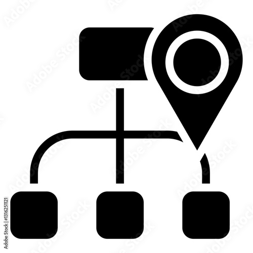 Site Map Vector Design Icon Style