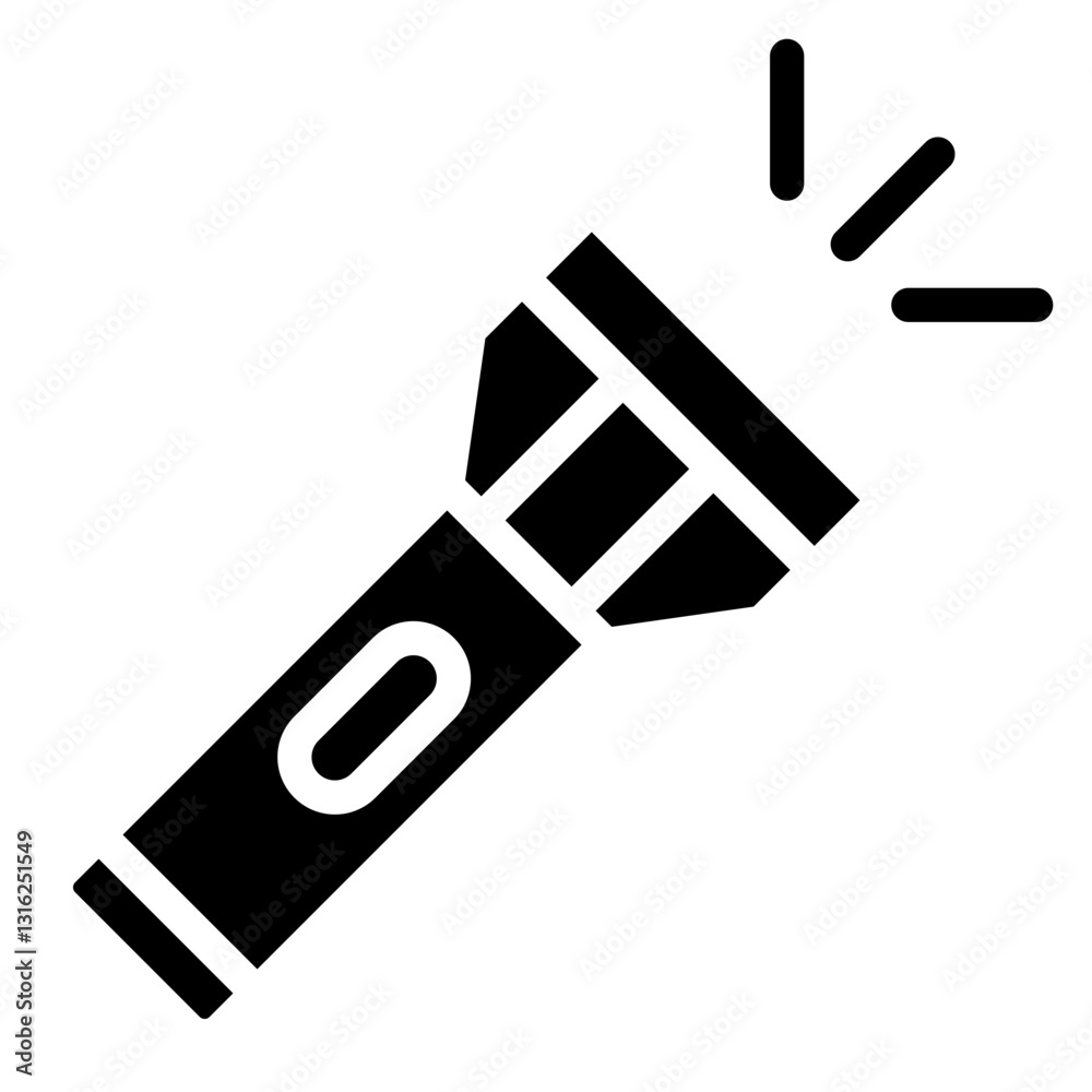 Flashing Light Vector Design Icon Style Flashing Light Vector Design Icon Style