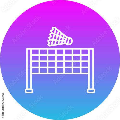 Badminton game Icon