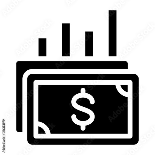 Dividends Vector Design Icon Style