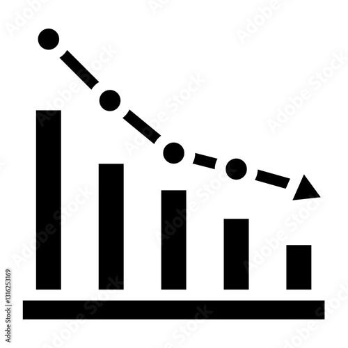 Loss Vector Design Icon Style