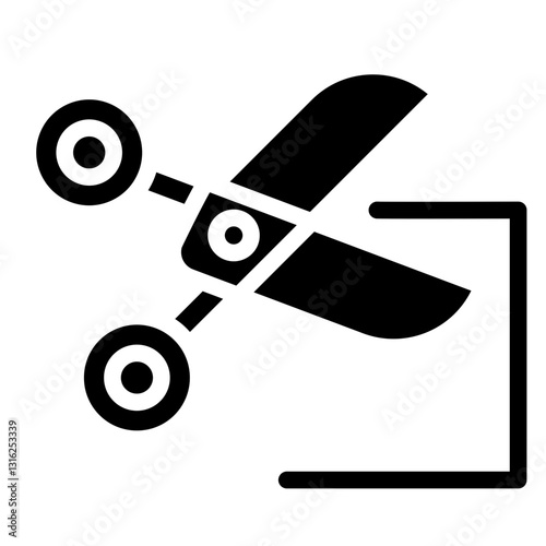 Coupon Cutter Vector Design Icon Style