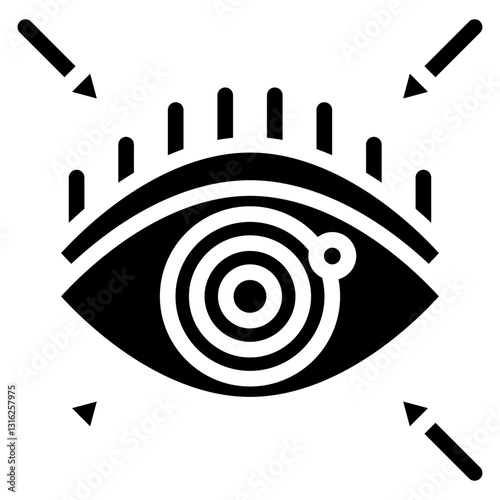 Focus Vector Design Icon Style