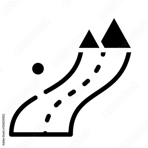 Landmark Vector Design Icon Style