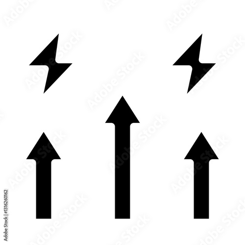 Power-Up Vector Design Icon Style