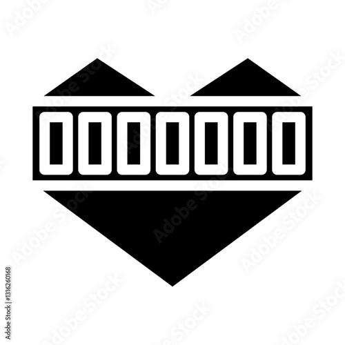 Health Bar Vector Design Icon Style
