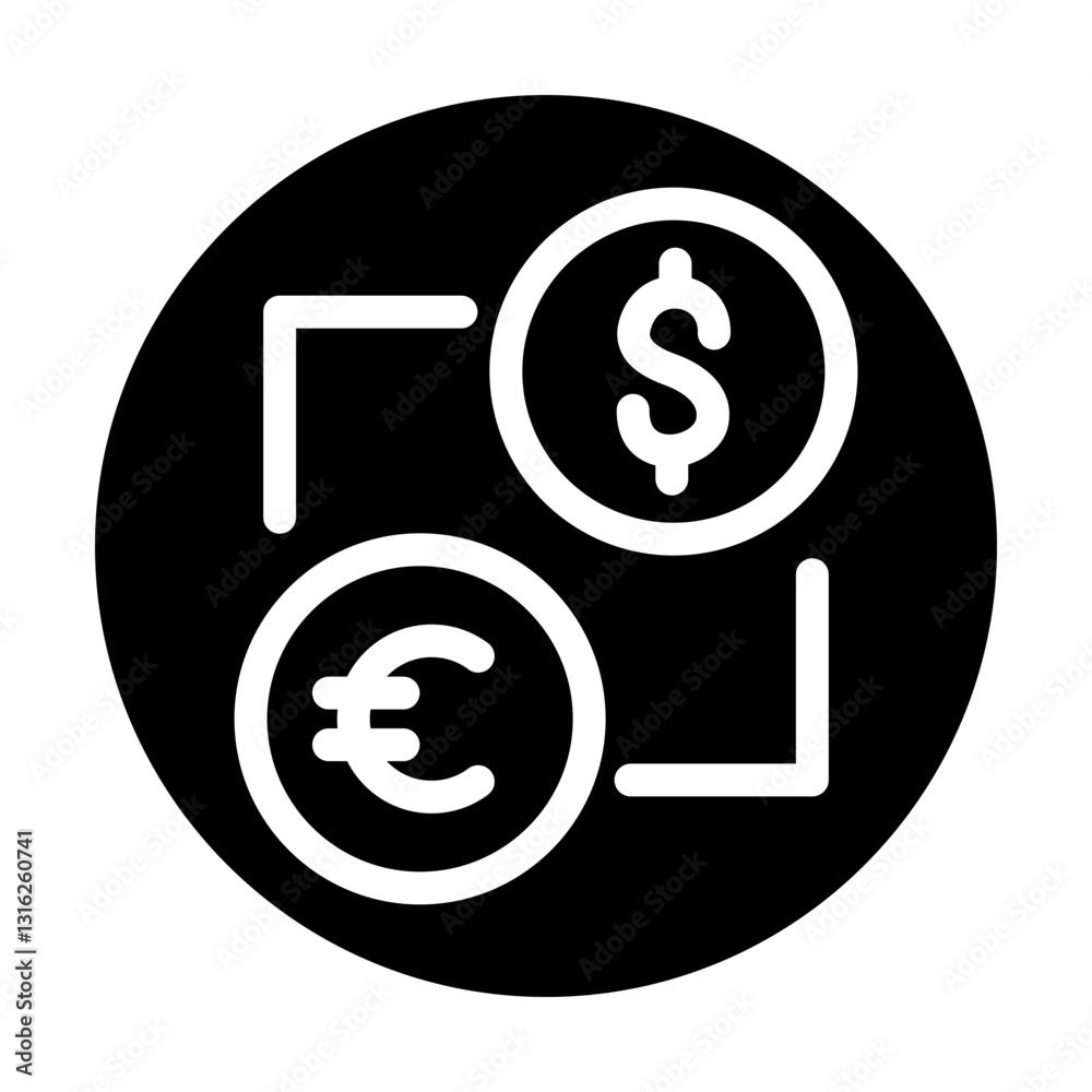 Currency Vector Design Icon Style Currency Vector Design Icon Style
