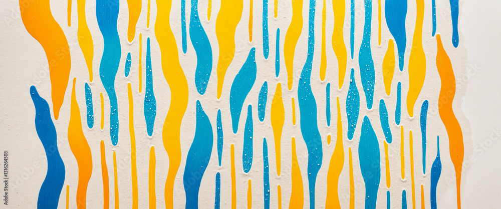 water fun background, vibrant abstract paint splashes: a dynamic burst of blue, yellow, red, and pink drips and waves on a white canvas water fun background, vibrant abstract paint splashes: a dynamic burst of blue, yellow, red, and pink drips and waves on a white canvas