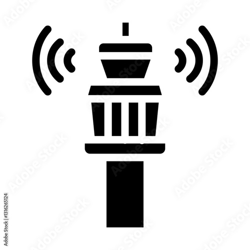 Air Traffic Control Vector Design Icon Style photo