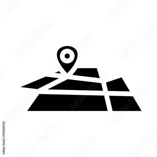 Geofencing Vector Design Icon Style