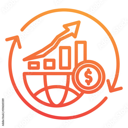 Economic Recovery Icon