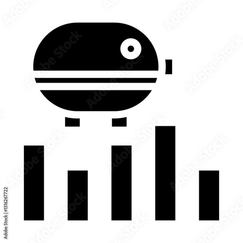 Economic Hardship Vector Design Icon Style
