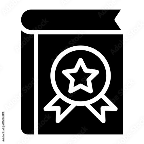 Literary Awards Vector Design Icon Style