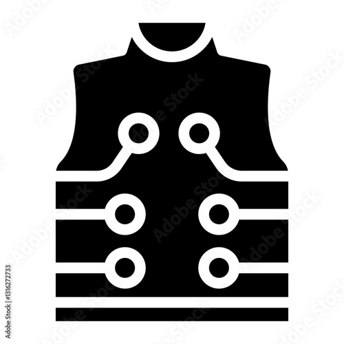 E-textile Vector Design Icon Style