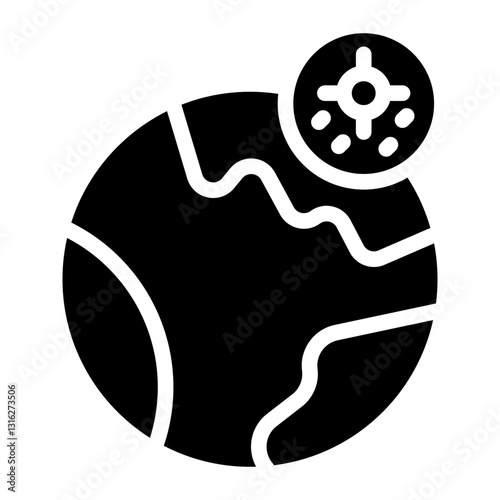 Outbreak Vector Design Icon Style