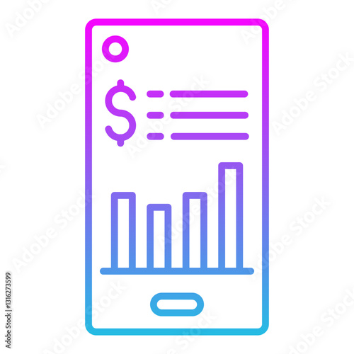 Mobile trading Icon