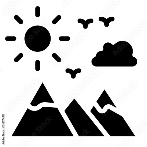 Adventure Vector Design Icon Style