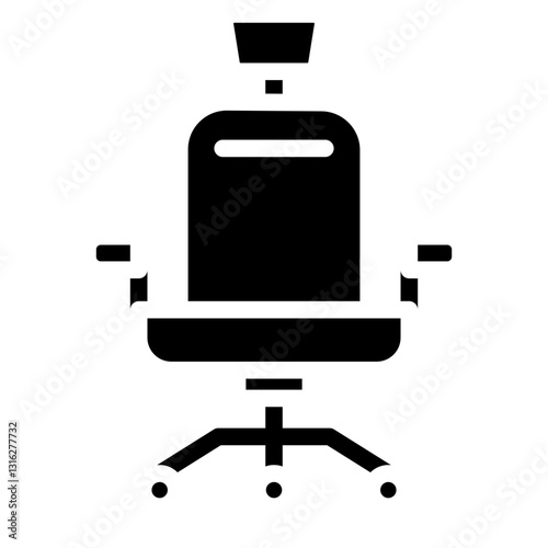 Executive Chair Vector Design Icon Style