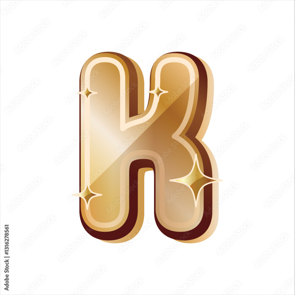 Obraz premium Luxury Alphabet