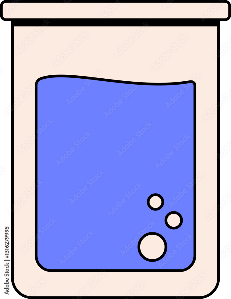 Science and Research Element of a Laboratory Flask with Liquid icon Science and Research Element of a Laboratory Flask with Liquid icon