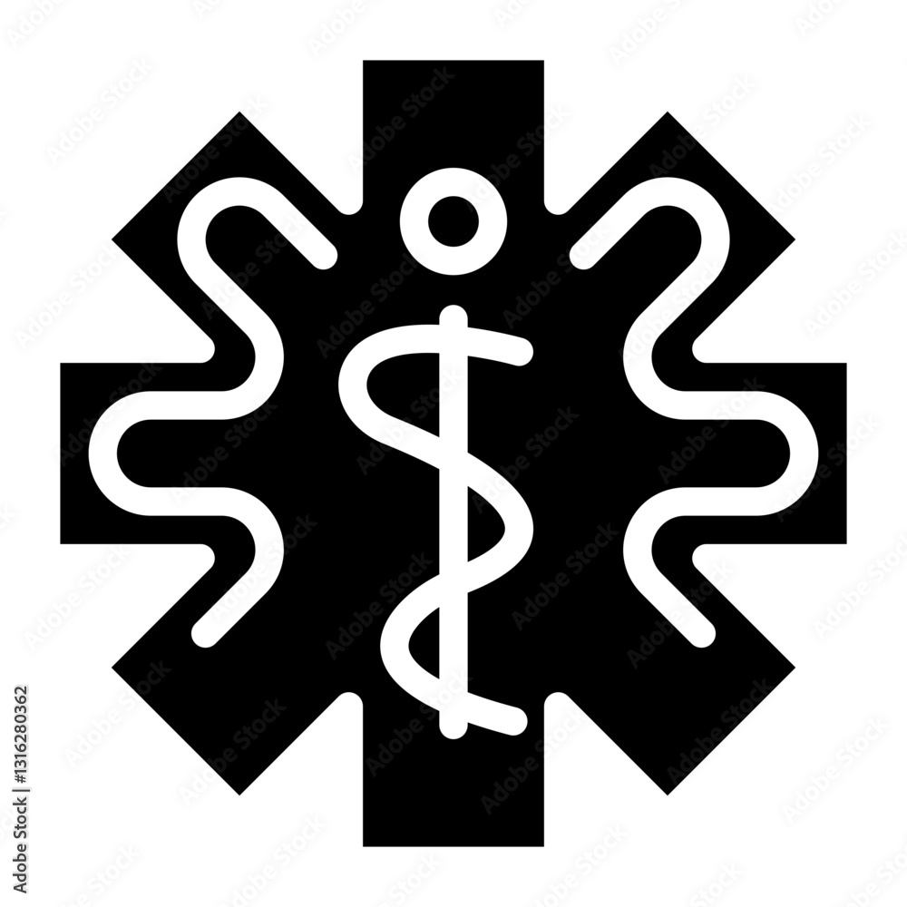 Emergency Medicine Vector Design Icon Style Emergency Medicine Vector Design Icon Style