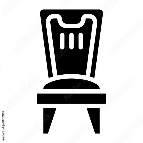 Lounge Chair Vector Design Icon Style