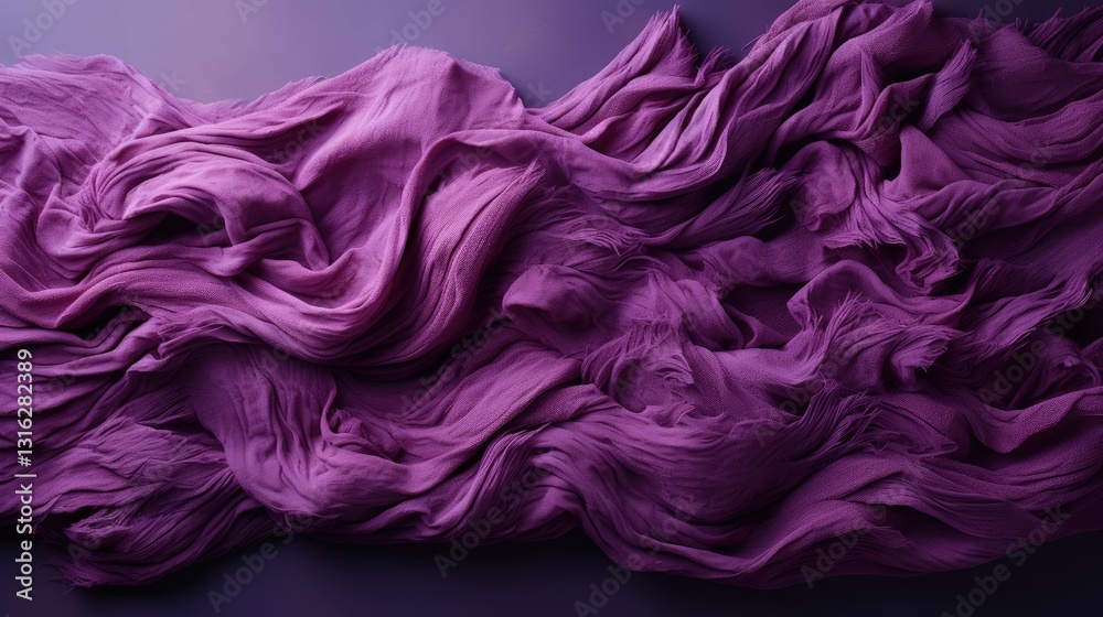 Fototapeta premium Wide Format Abstract Purple Texture with Elegant Geometric Banner Design