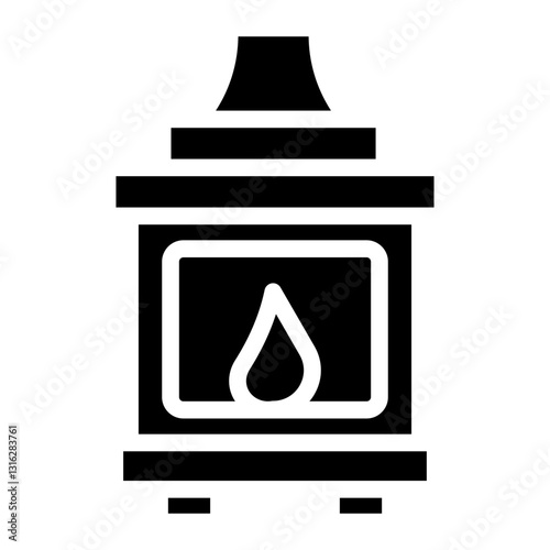 Furnace Vector Design Icon Style