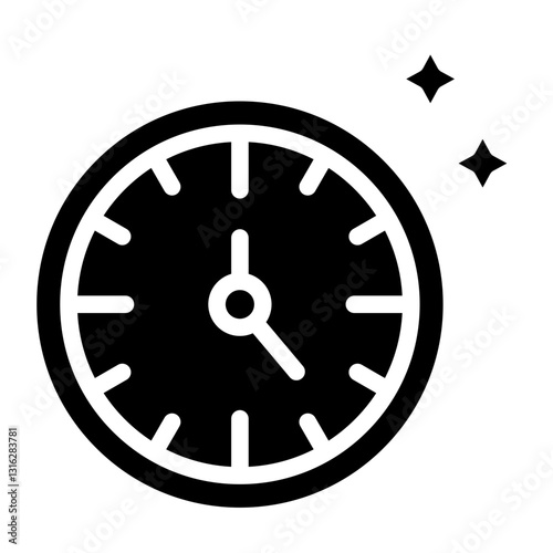 Clock Vector Design Icon Style
