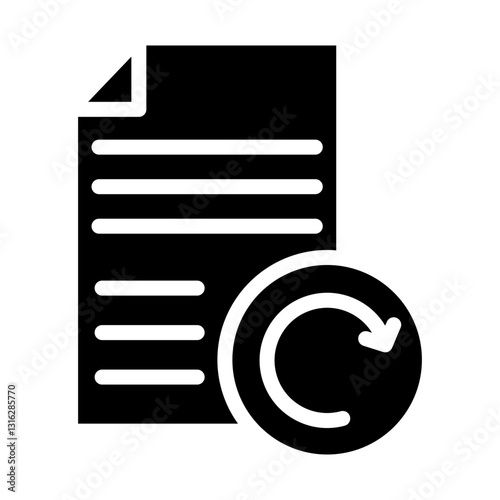 Refresh Vector Design Icon Style