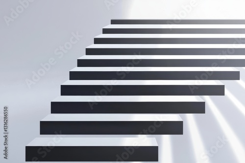 Piano keys in a room, with a window and sunlight, black and white in a melody moment