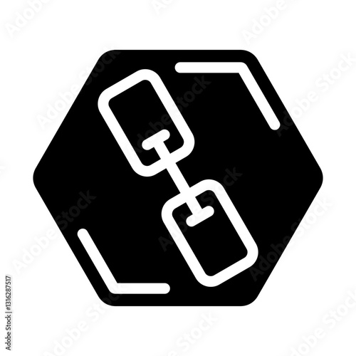 Link Vector Design Icon Style