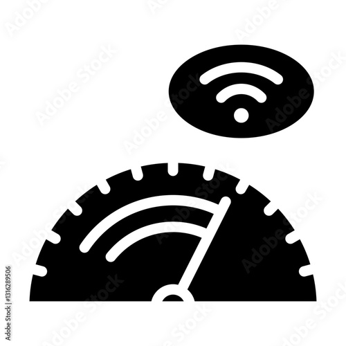 Acceleration Vector Design Icon Style