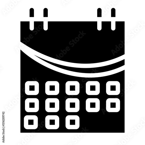 Calendar Vector Design Icon Style