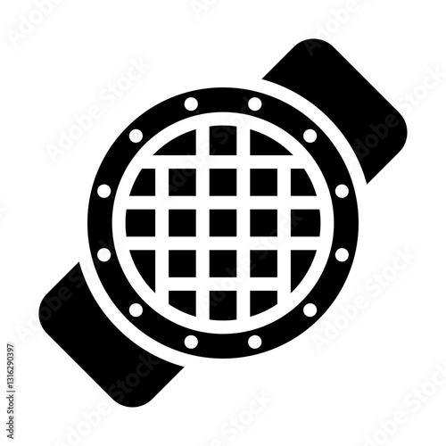 Strainer Vector Design Icon Style