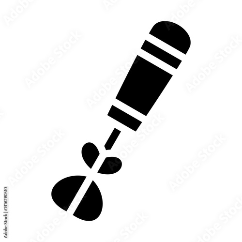 Whisk Vector Design Icon Style
