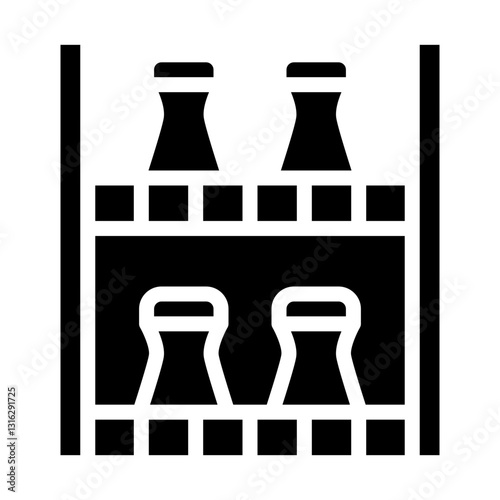 Spice Rack Vector Design Icon Style