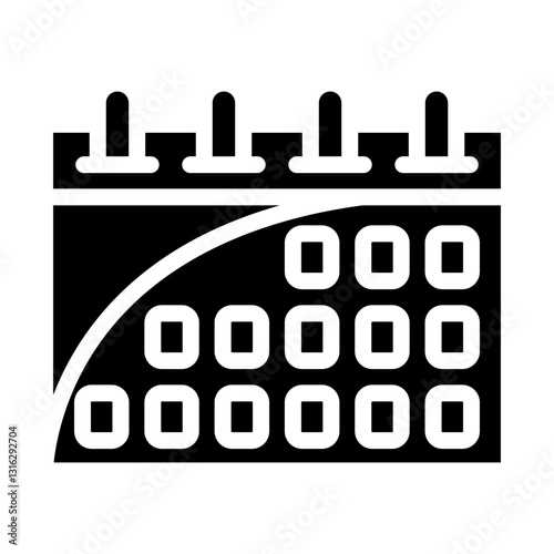 Calendar Vector Design Icon Style