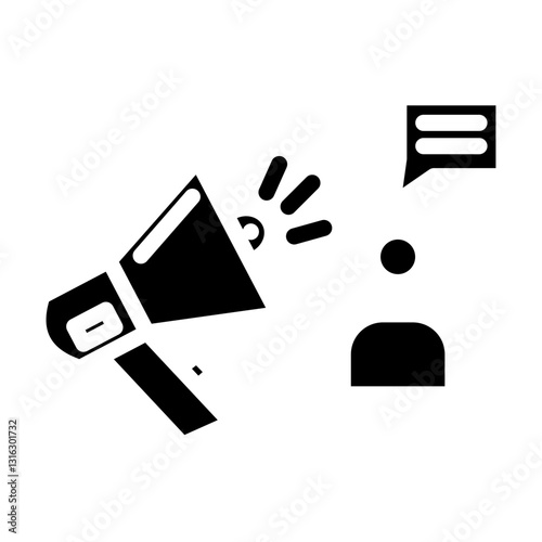 Advocacy Vector Design Icon Style