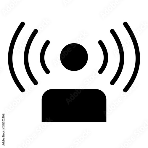 Reach Vector Design Icon Style