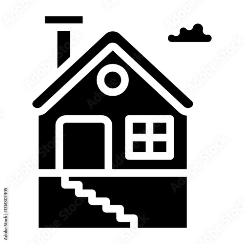 Basement Vector Design Icon Style
