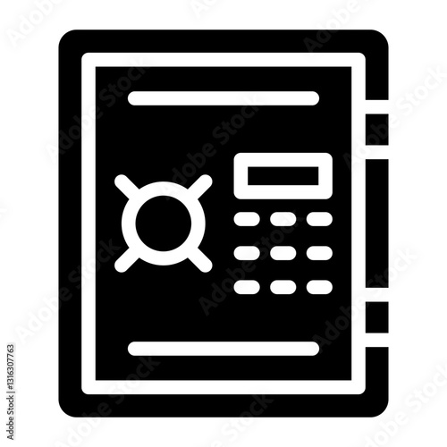 Vault Vector Design Icon Style
