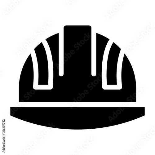 Hard Hat Vector Design Icon Style