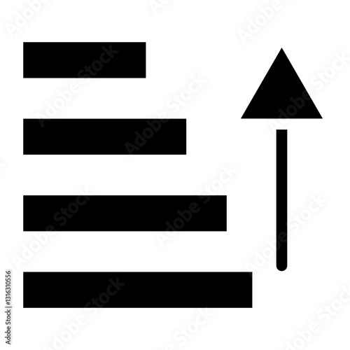 Sort Vector Design Icon Style