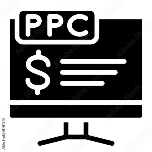PPC Vector Design Icon Style
