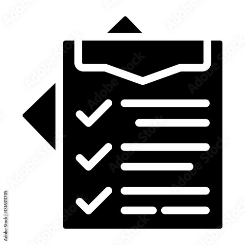 Listings Vector Design Icon Style
