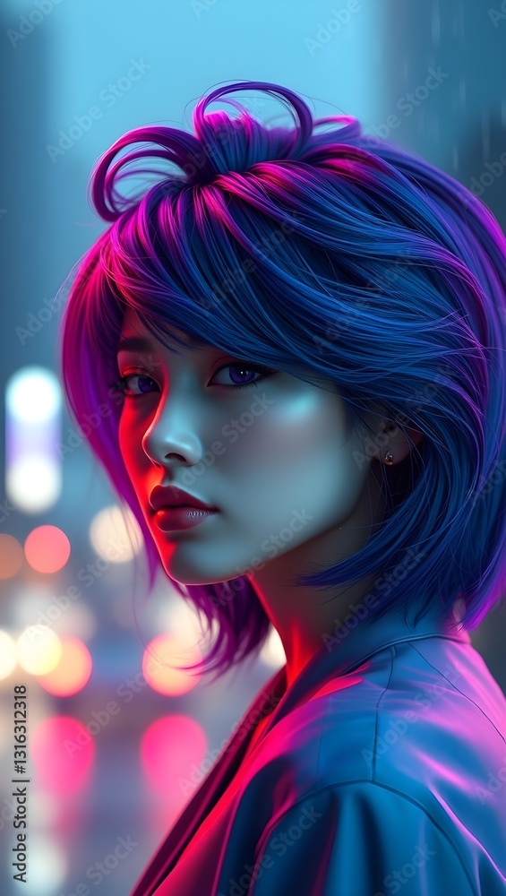 Fototapeta premium Hairstyle 