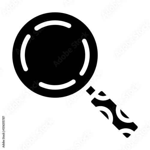 Magnifying Glass Vector Design Icon Style
