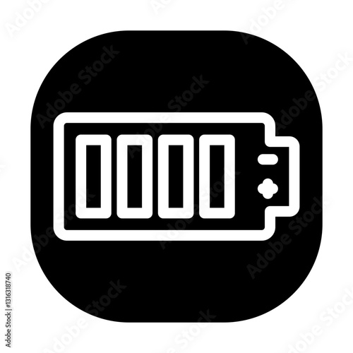 Battery Vector Design Icon Style